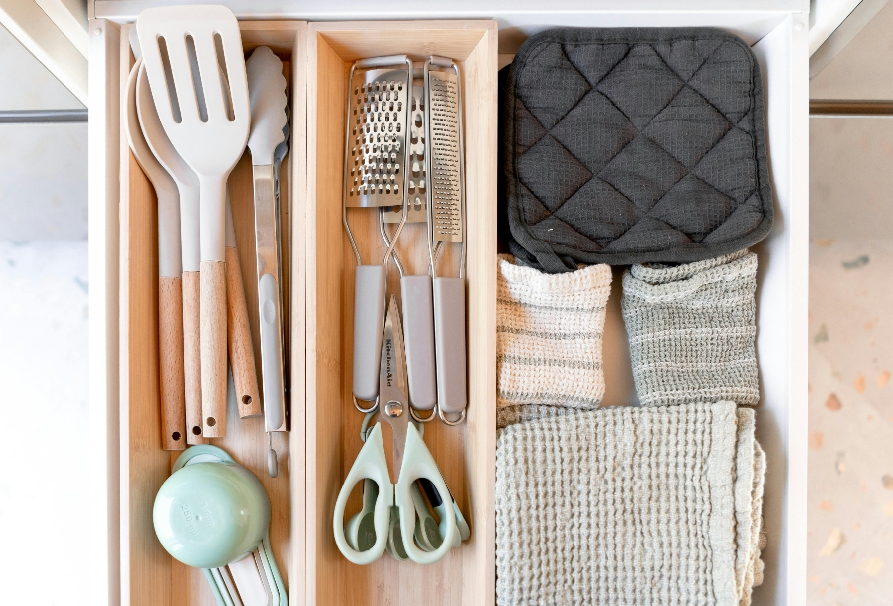 Kelowna Airbnb kitchen fully stocked and ready for guests